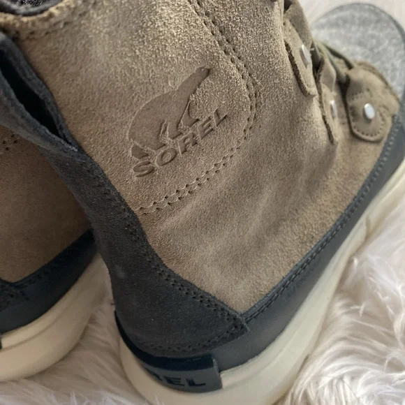 ❄️SOREL Explorer II Joan Felt WP Green white black red Women’s 6 - Picture 9 of 17